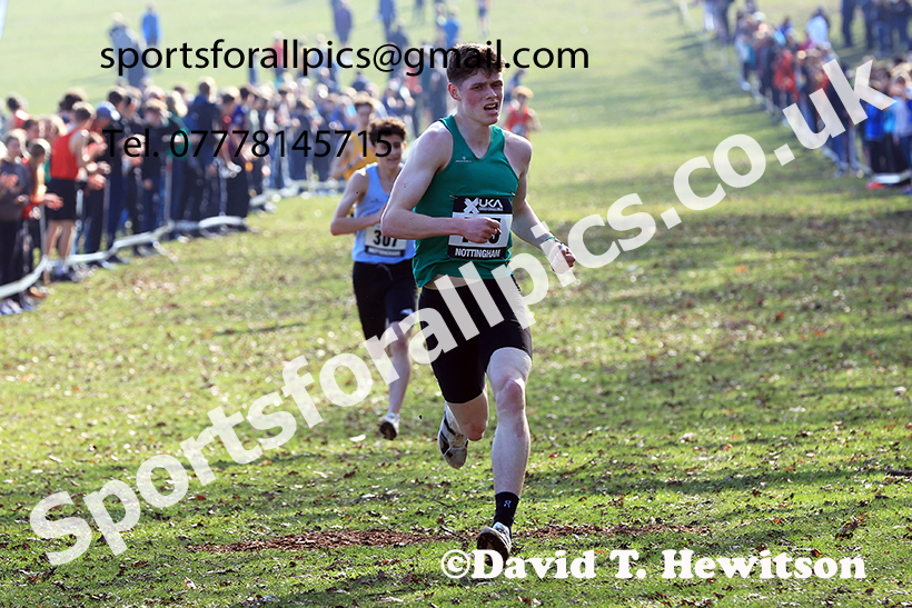 Mens under-20s 2025 UK CAU Inter Counties Cross Country Champs., Wollaton Park, Nottingham. Photo: David T. Hewitson/Sports for All Pics